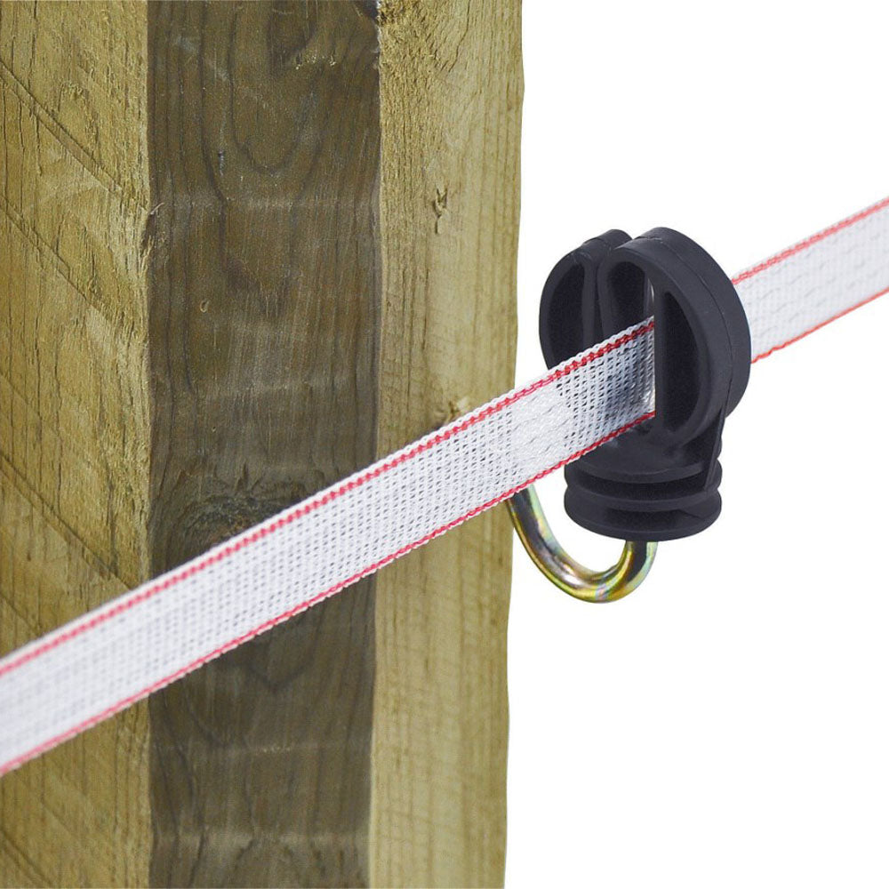 Isolatore ad Anello per Nastro Largo con Supporto Zincato 20mm - 25 pezzi