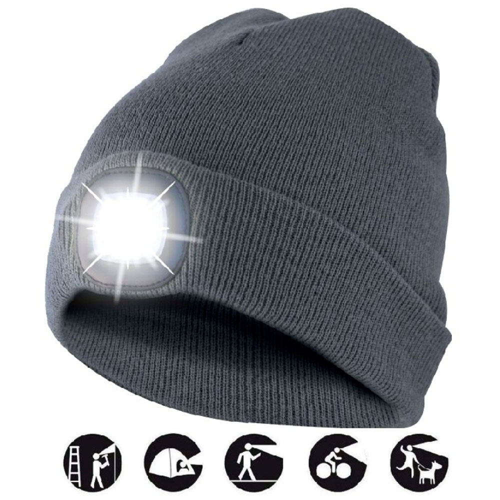 Cappello per bambini con luce LED ricaricabile integrata
