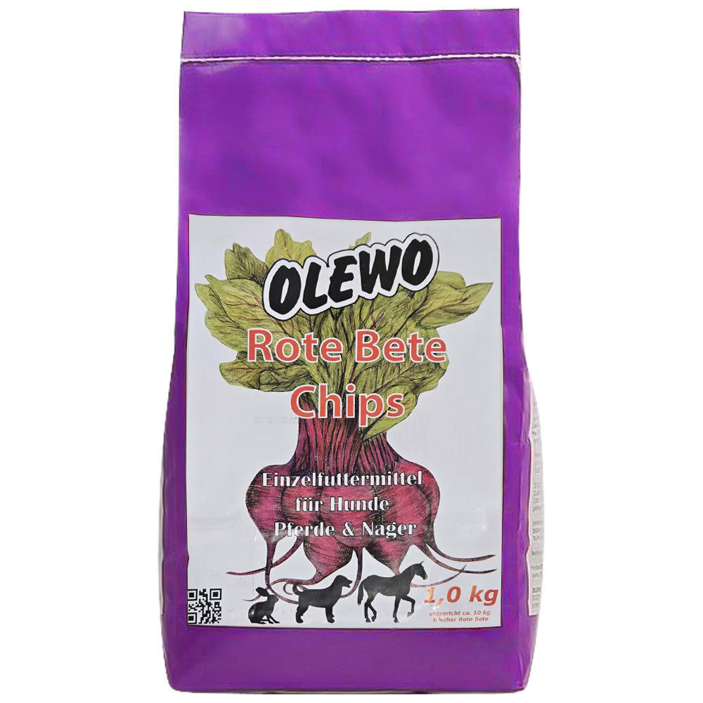 Olewo Snack Chips di Barbabietola Rossa