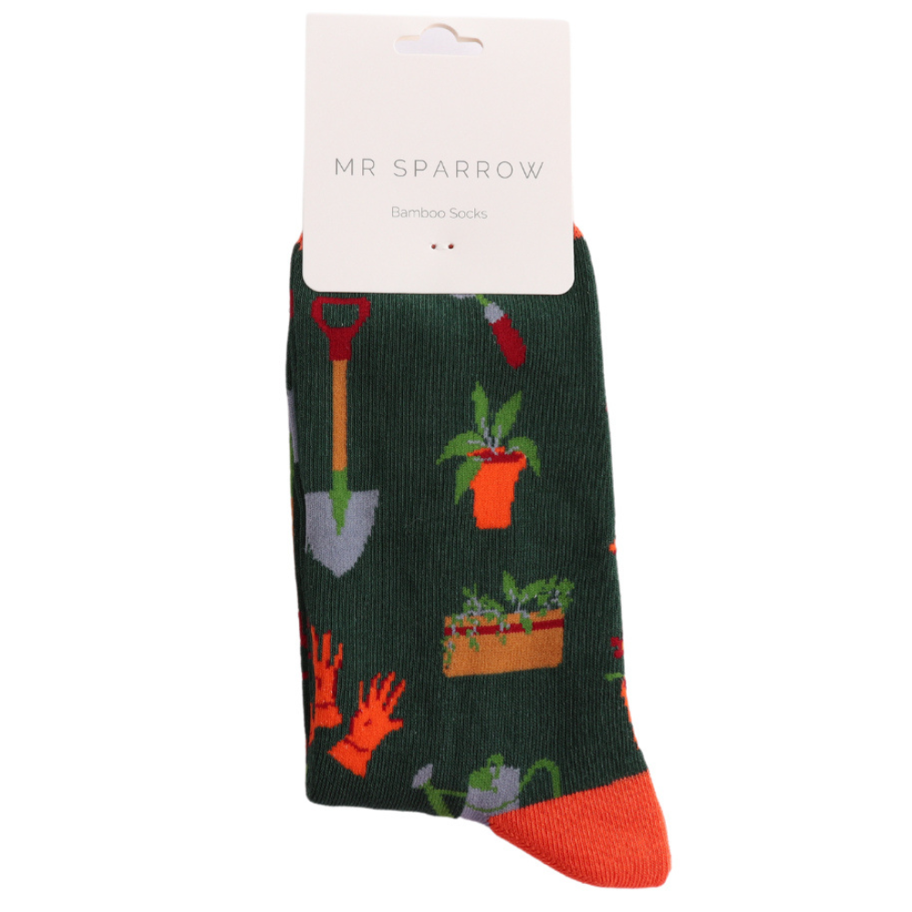 Herrensocken Bambus Miss Sparrow - Gartenwerkzeug