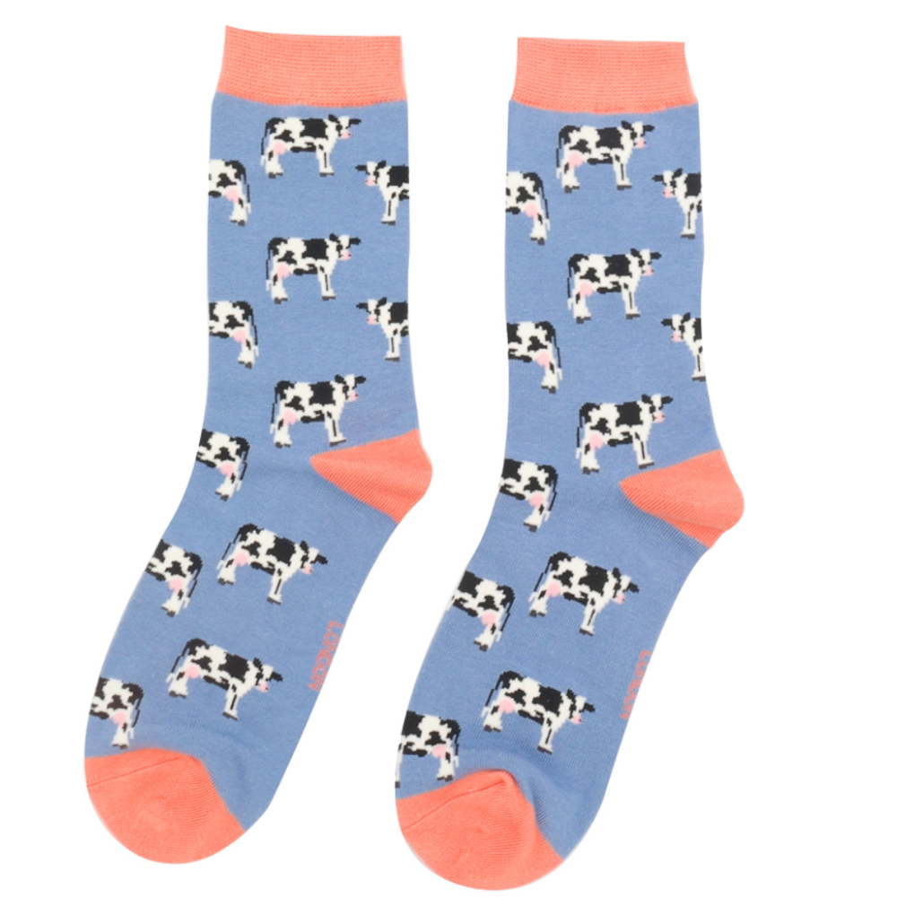 Calze da donna in bambù Miss Sparrow – Mucche