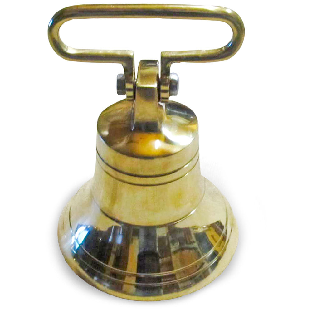 Brass Bell 100mm with Fringe