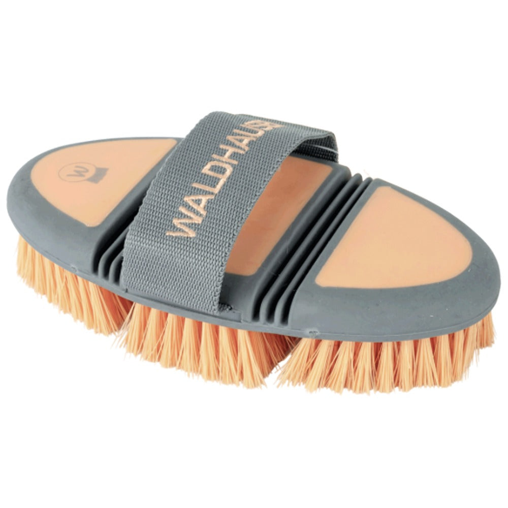 Spazzola Flex con setole morbide in PP – Pesca/Grigio