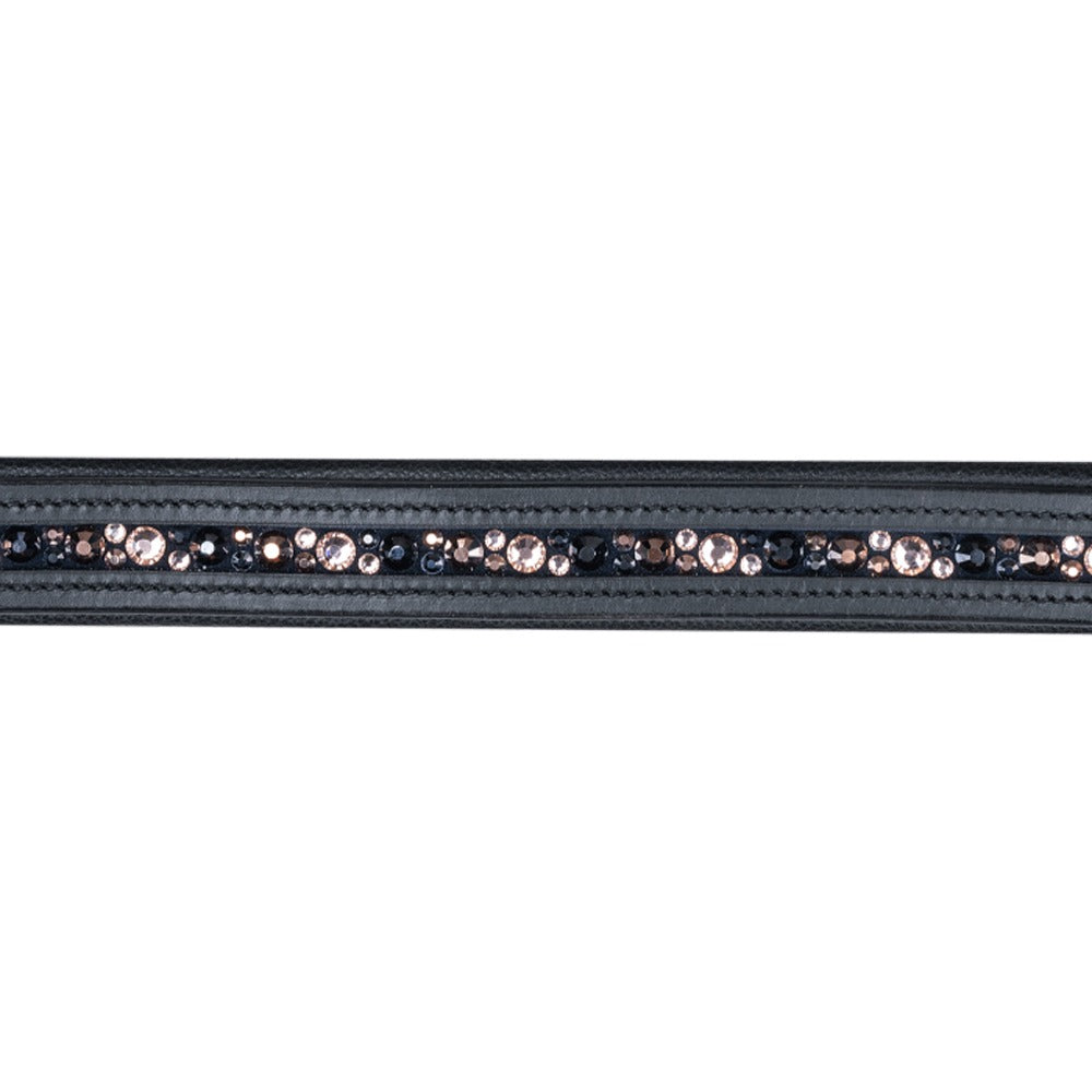 Cavezza in cuoio X-Line Crystal