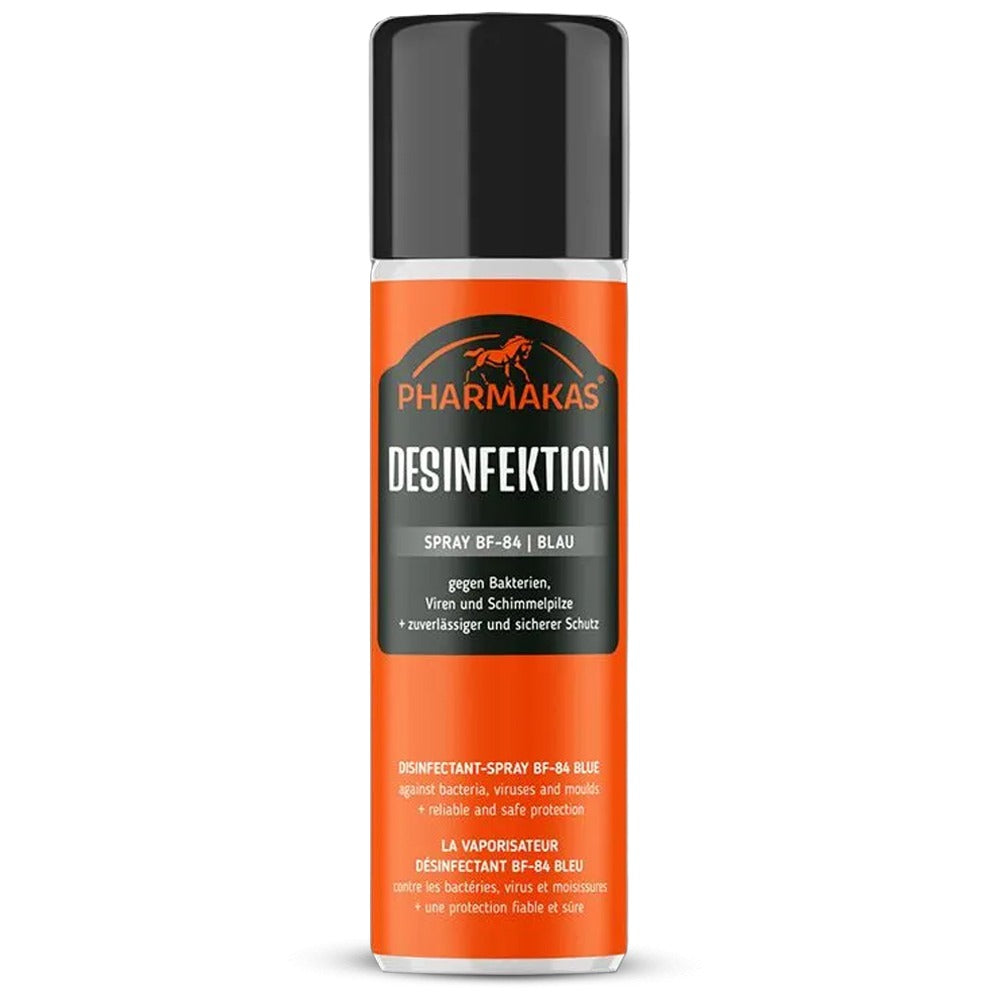 Pharmakas BF-84 Desinfektionsspray Farblos / Blau – 200ml