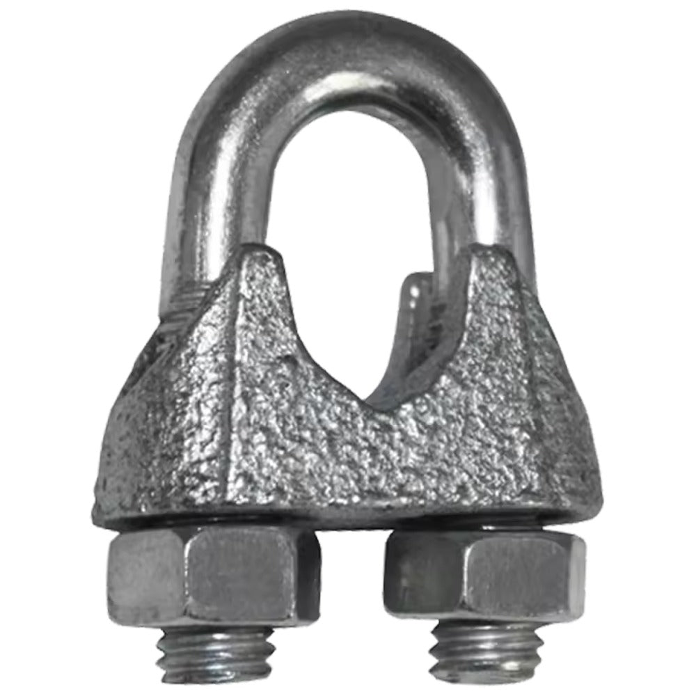 Galvanized wire rope clamp, 5/8" – 16mm