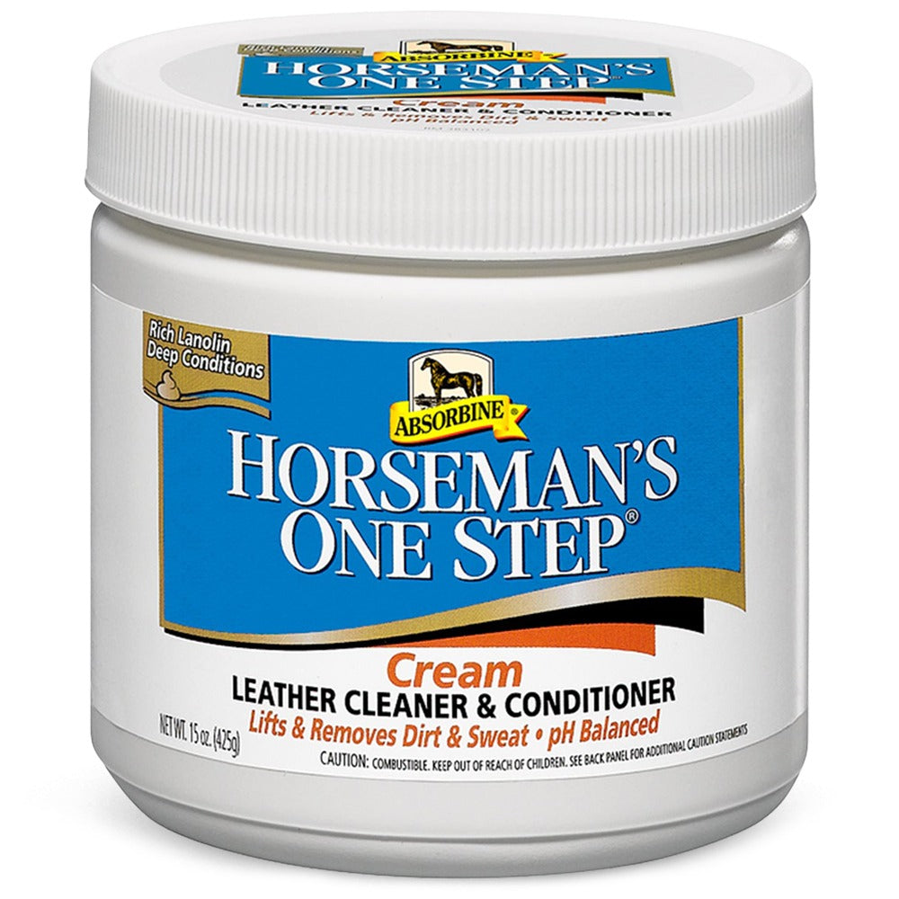 Horseman’s One Step Cream – Lederpflege für Sattel & Trense