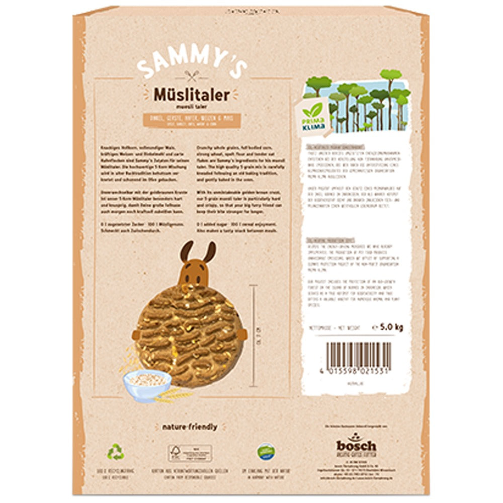 Bosch Sammy’s Müslitaler Crunchy 5-Grain Muesli Dog Snack