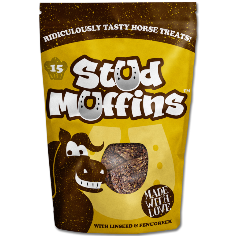 Stud Muffins – Biscotti Naturali per Cavalli, 15pz