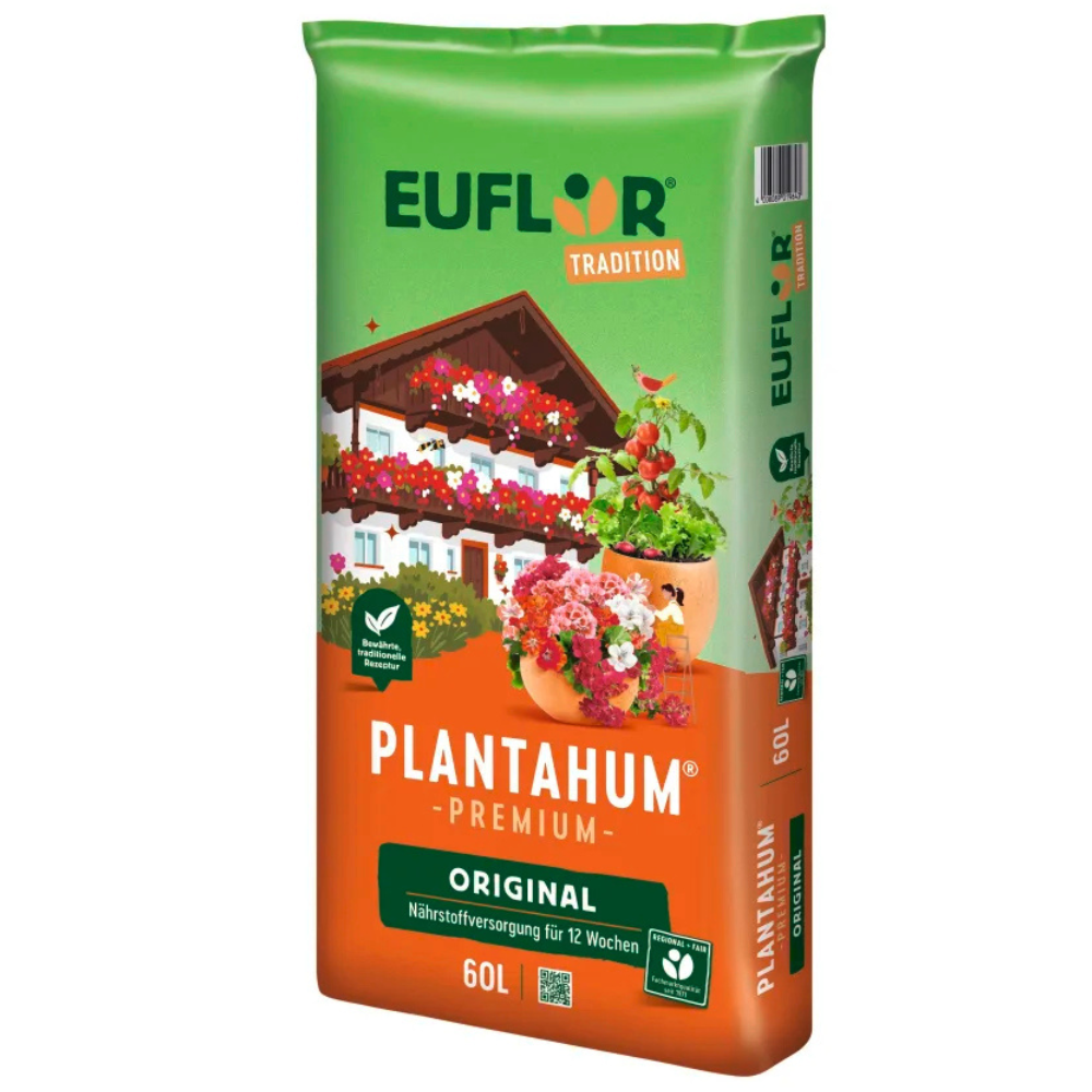 EUFLOR Plantahum Premium Original Potting Soil 60L