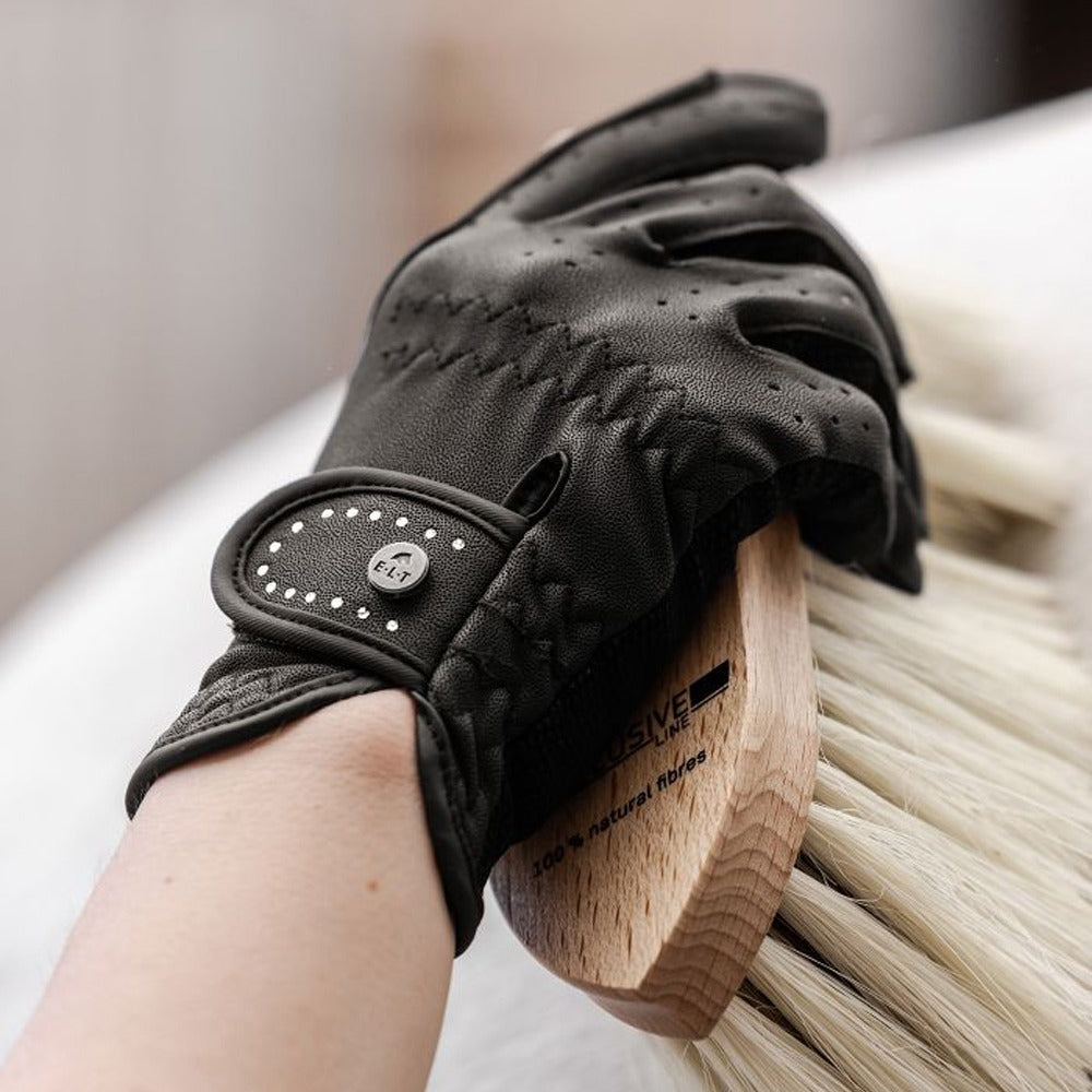 Allrounder Black Riding Gloves for Children