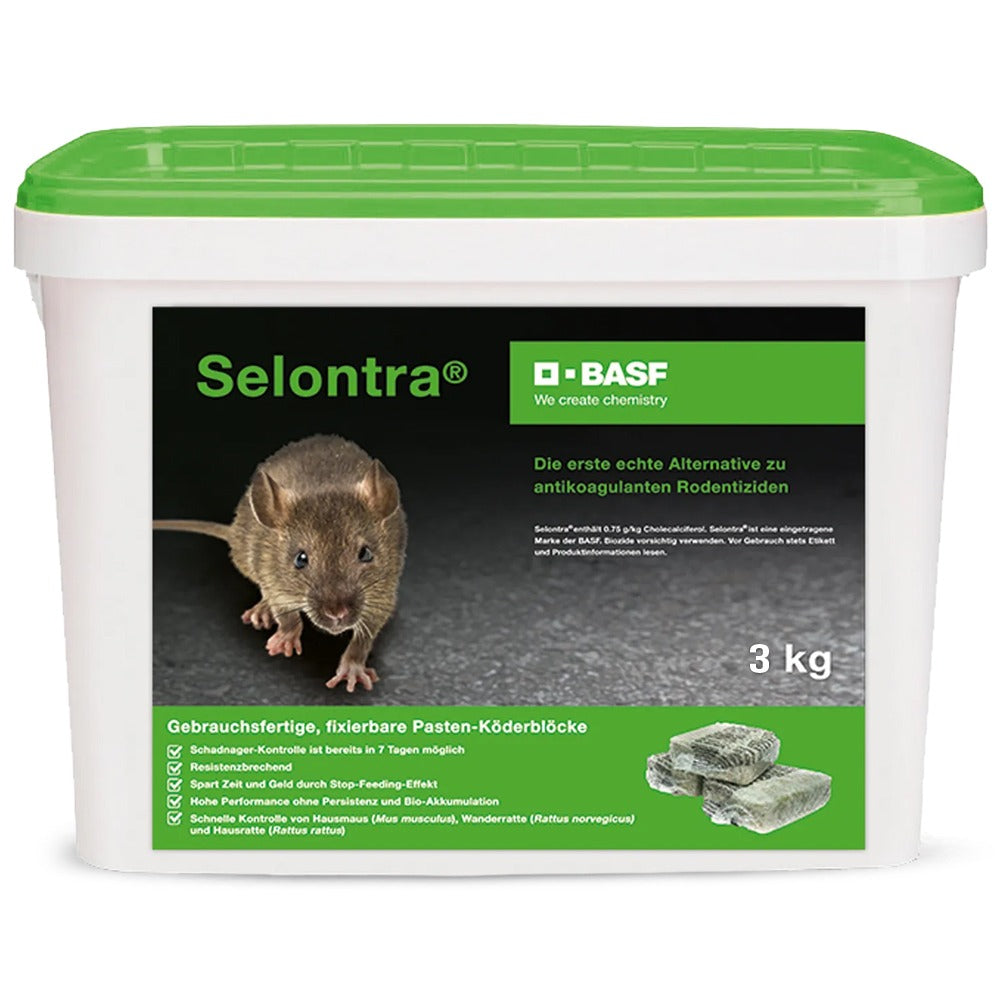 Selontra Rodenticida Blocchi Esca 3kg
