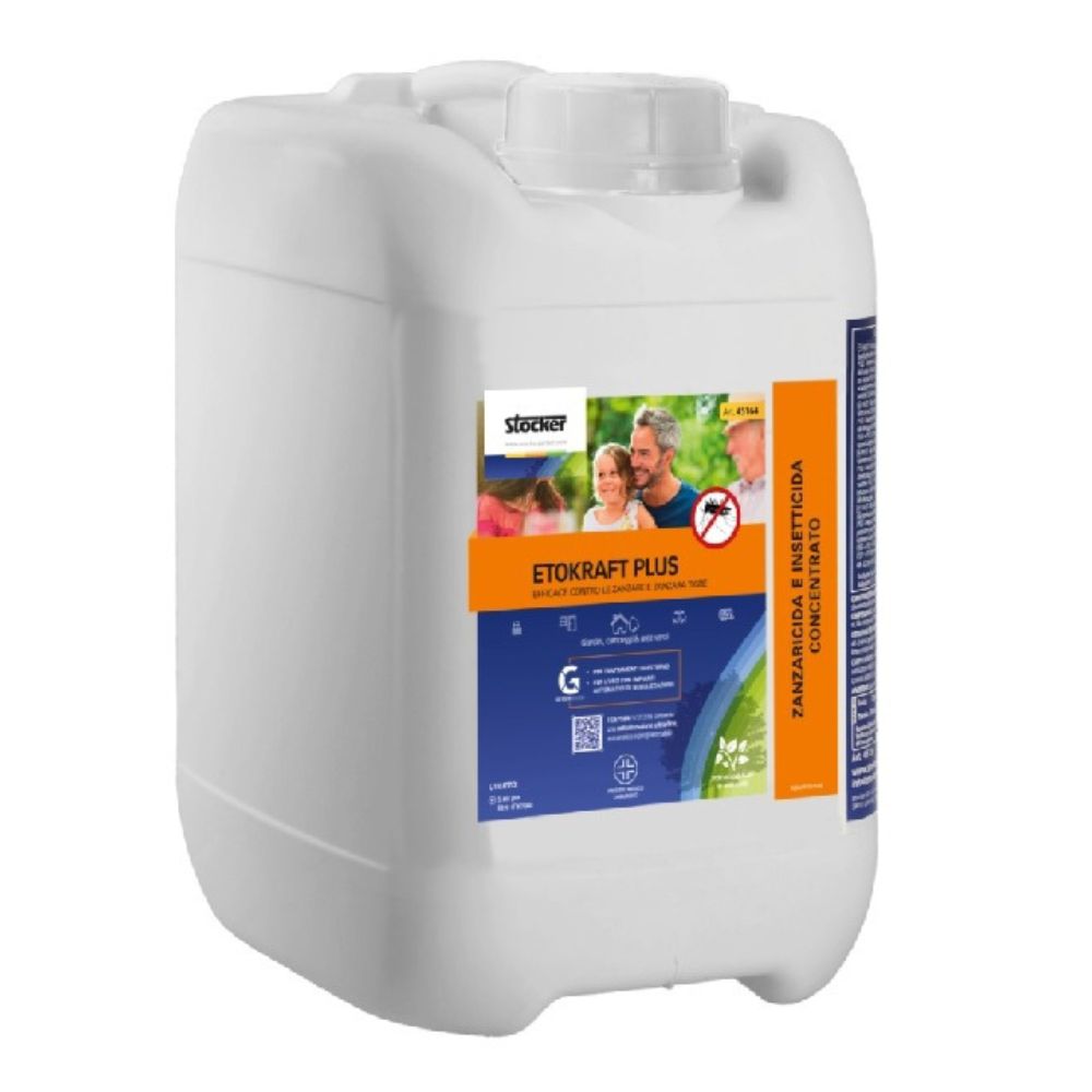 Stocker Etokraft Plus Antizanzare Concentrato 5L PMC