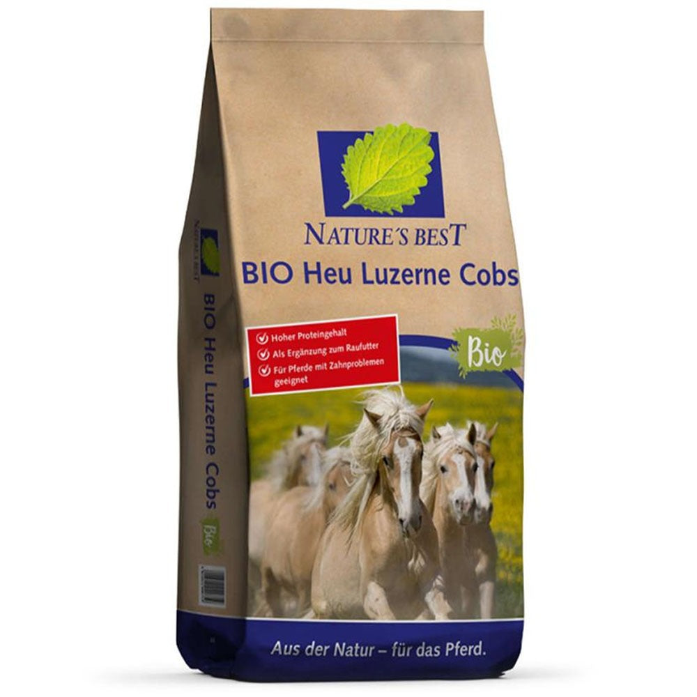 Natures Best BIO Heu-Luzerne-Cobs 25kg