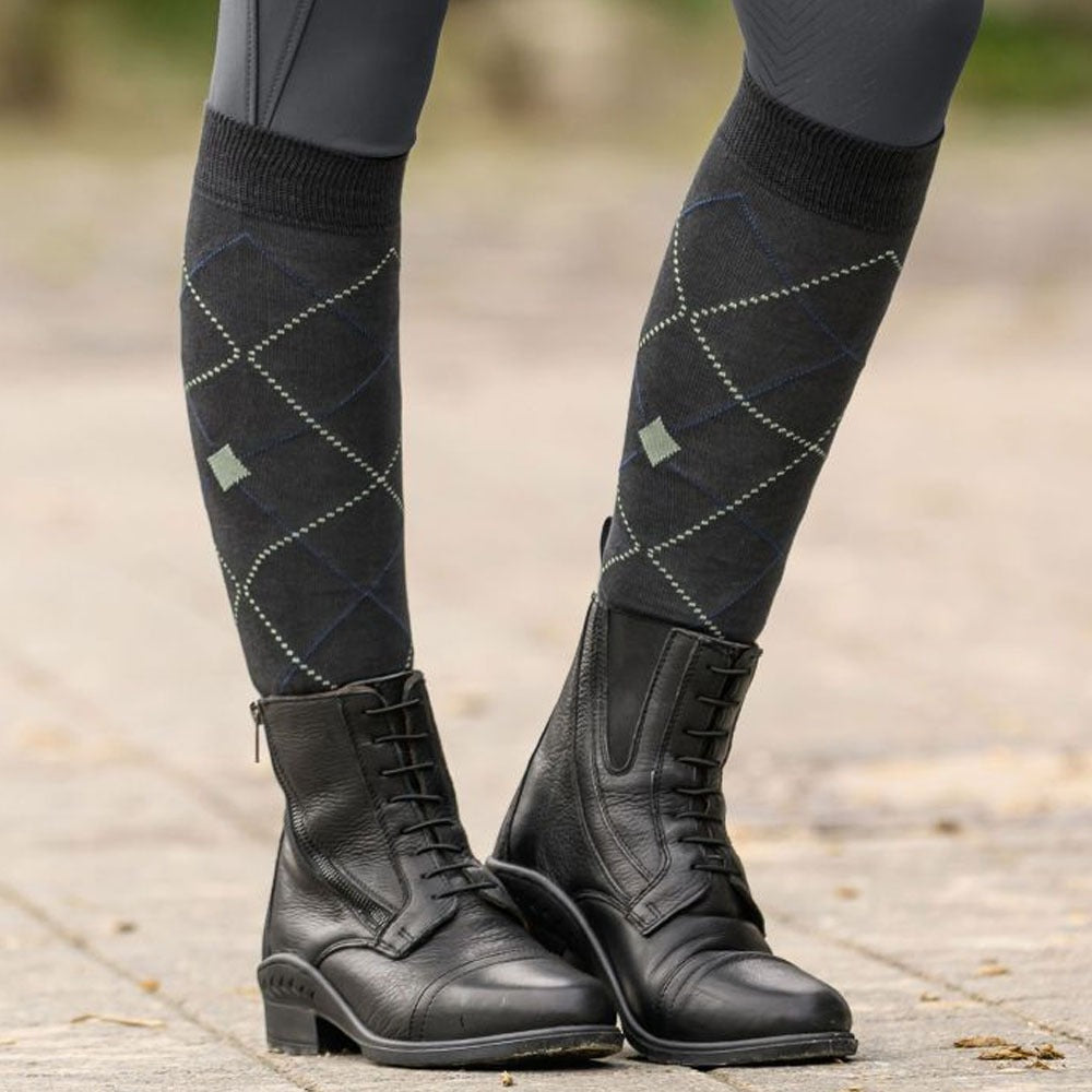 Argyle Riding Socks Classic Breathable and Comfortable