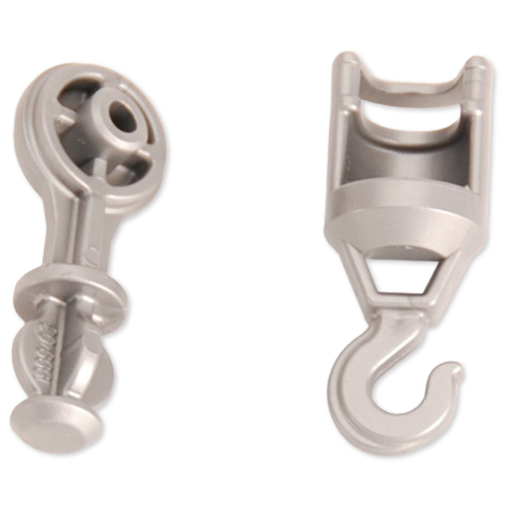 Bruder Spare Part Adapter for Grabber and Hook – Silver