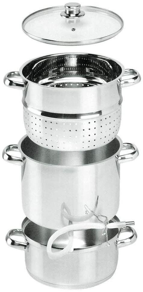 Spremifrutta a Vapore in Acciaio Inox 7,7lt
