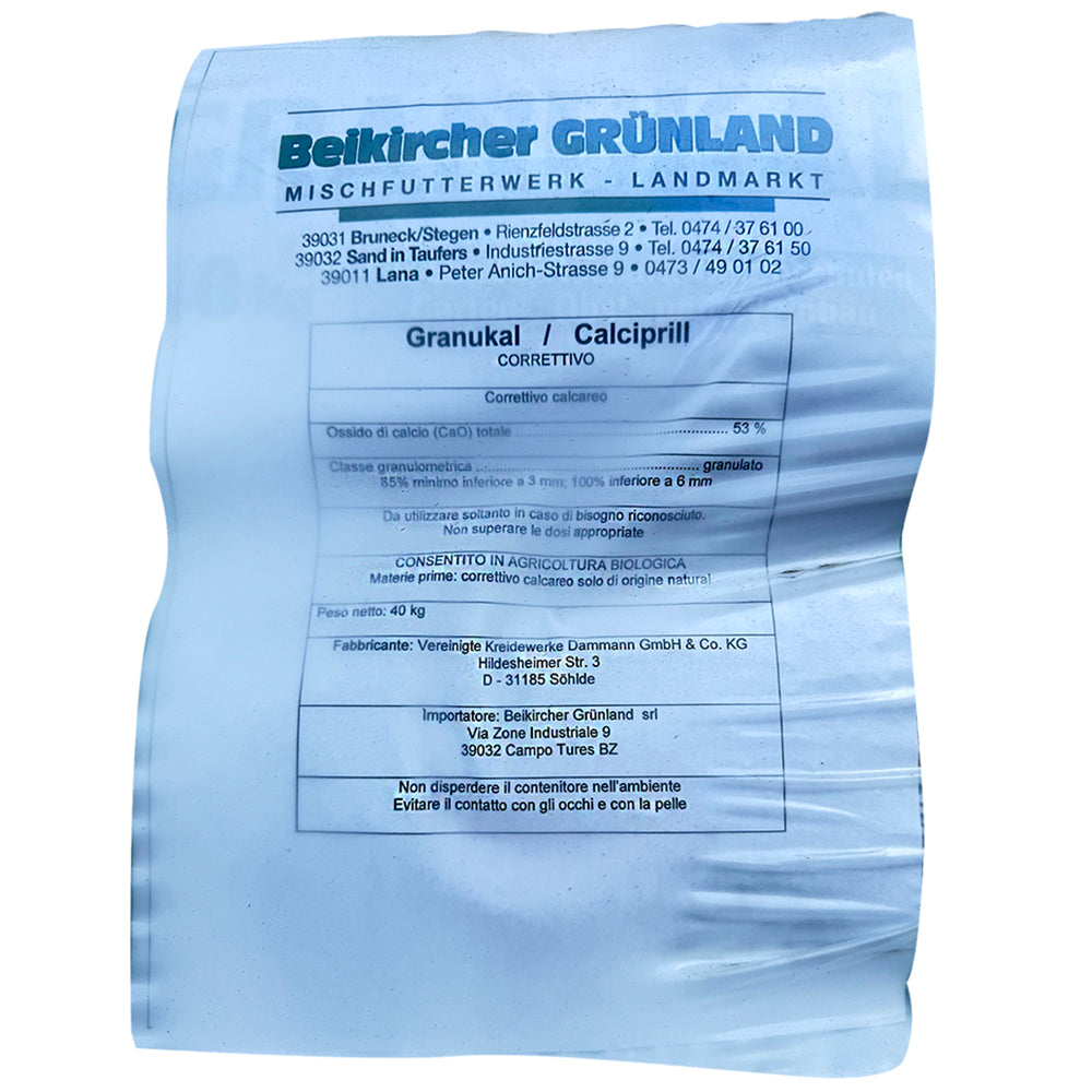 Granukal/Calciprill Algenkalk Extra 40kg - Hochwertiger Naturdnger   agritura
