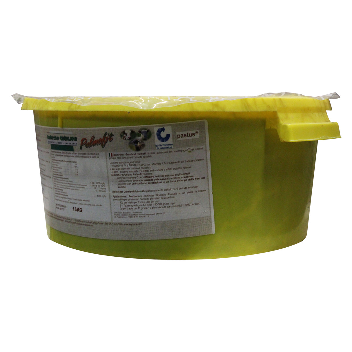 Blocco Minerale Beikircher PulmoFit 15 kg Calcio per una Sana Formazione Ossea