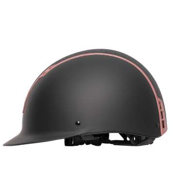 Casco Equitazione Nero Velvet SWING H22 Shine