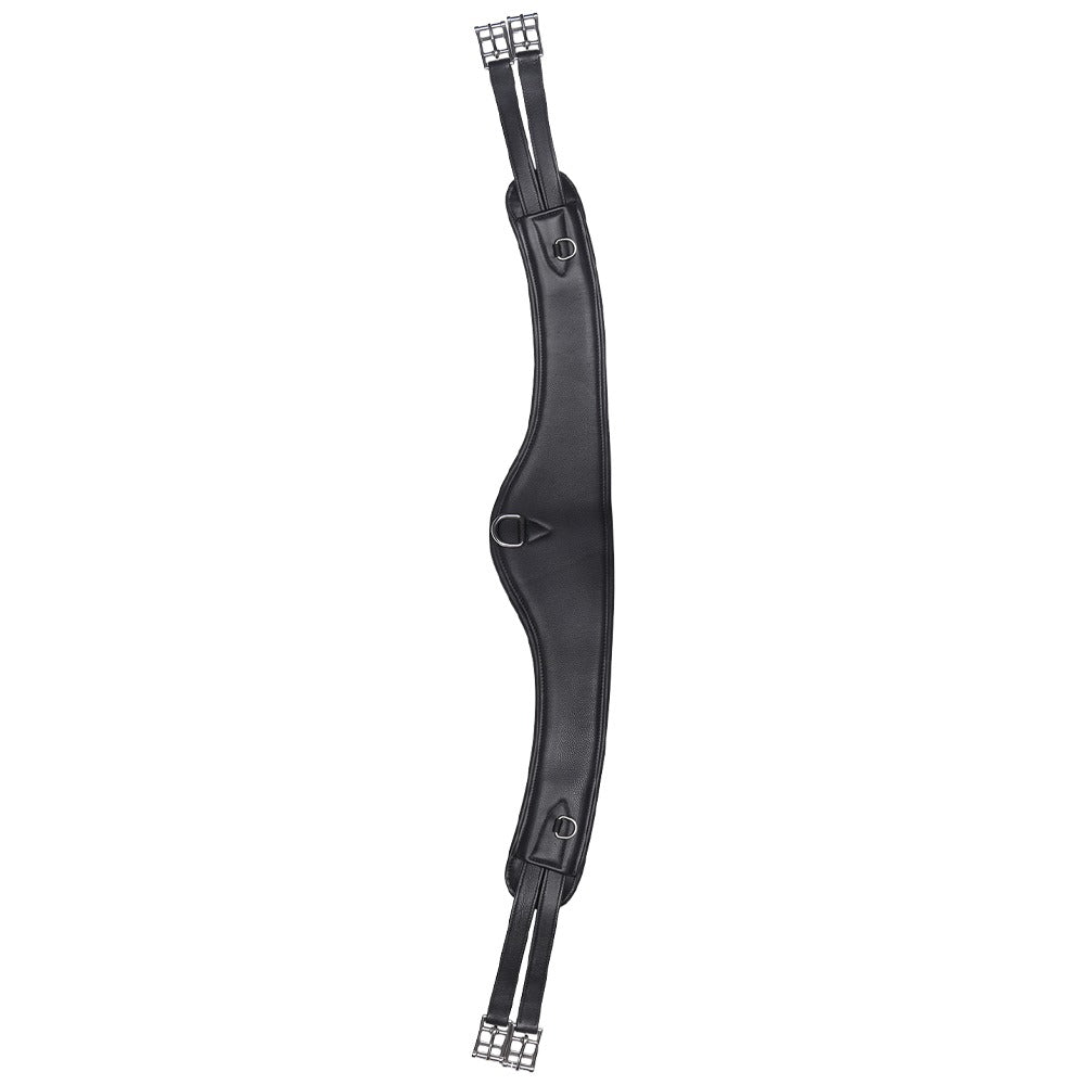 Contour Leather Girth with D-Rings