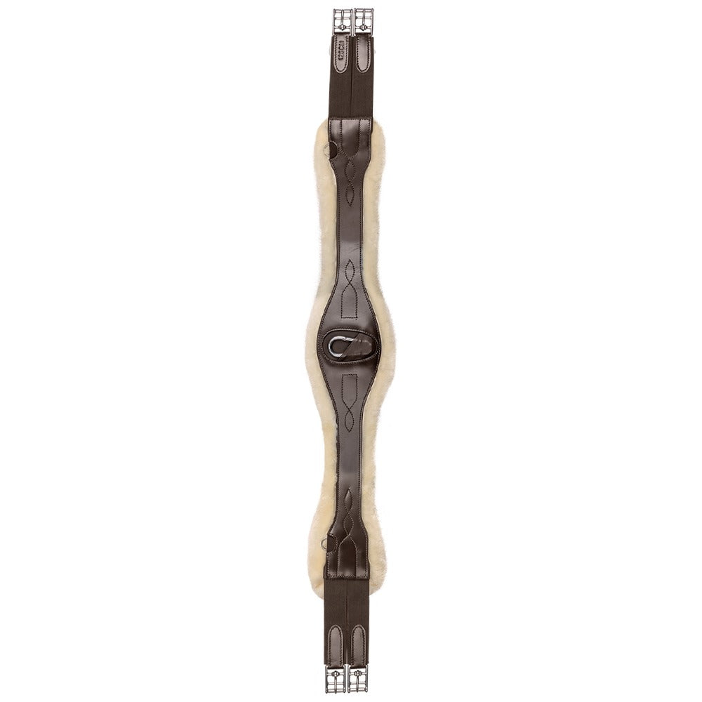 Waldhausen Leather Girth with ECO Wool Anatomical Design