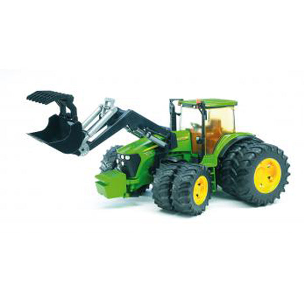 Trattore Bruder John Deere 7930 – Cabina in Vetro e Accessori Funzionali
