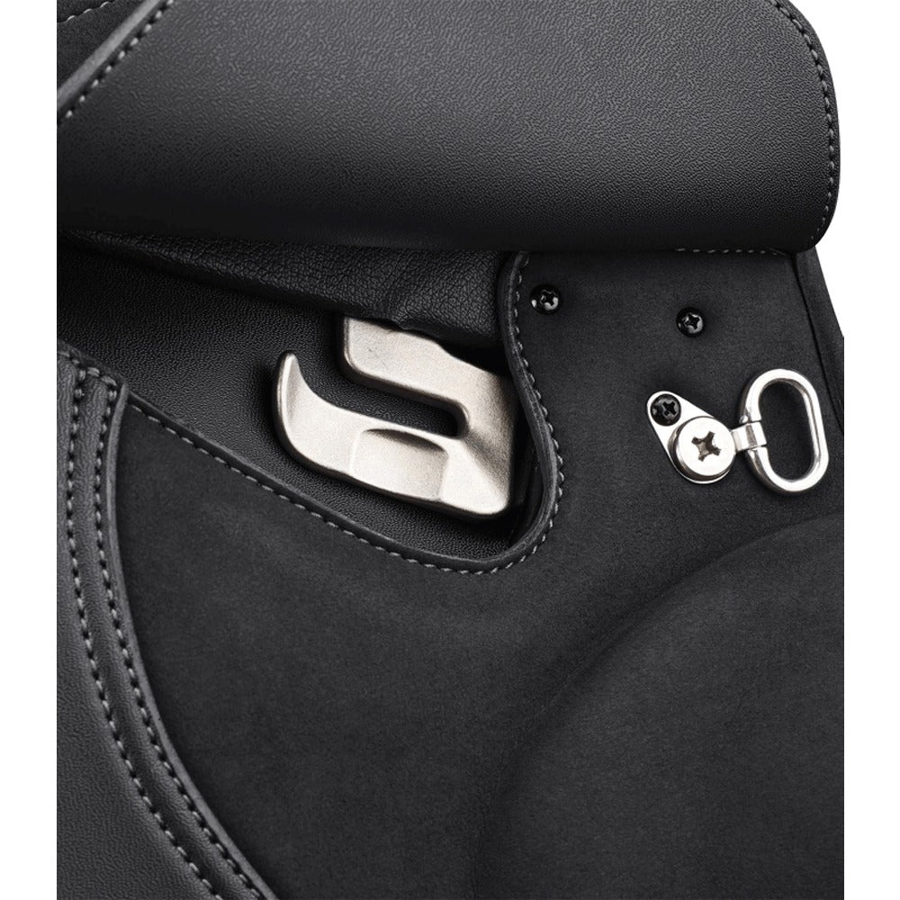 Wintec 2000 All Purpose Saddle, High Wither, Black