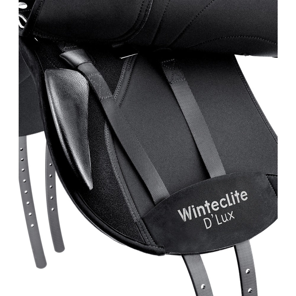 WintecLite Vielseitigkeitssattel, weit, schwarz