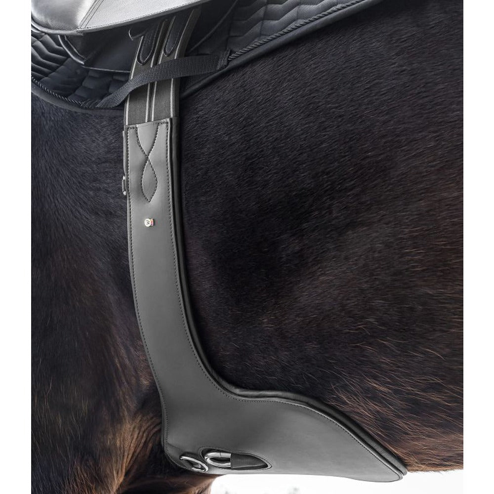 Leather Girth with Belly Guard