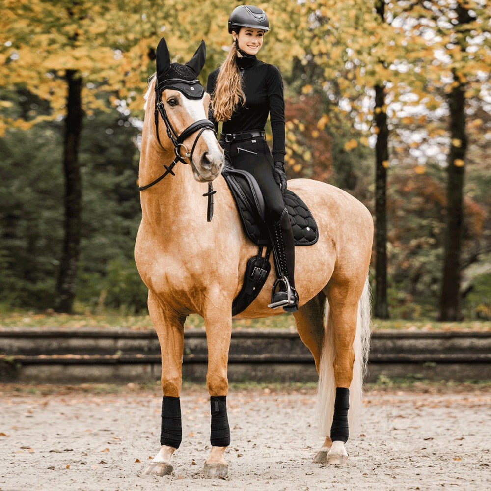 Bende In Pile Basic Set Da 4 Con Custodia Per Cavalli