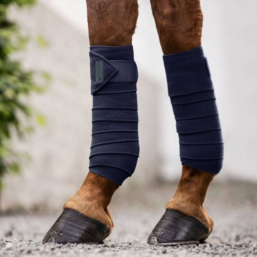 Bende In Pile Basic Set Da 4 Con Custodia Per Cavalli