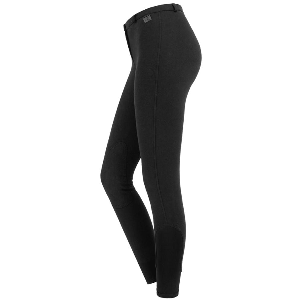 Pantaloni Equitazione Donna Sport Function Traspiranti Comfort - Nero