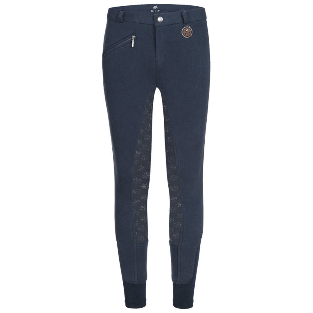 Pantaloni Equitazione Bambini Termici Silicone Comfort Caldo