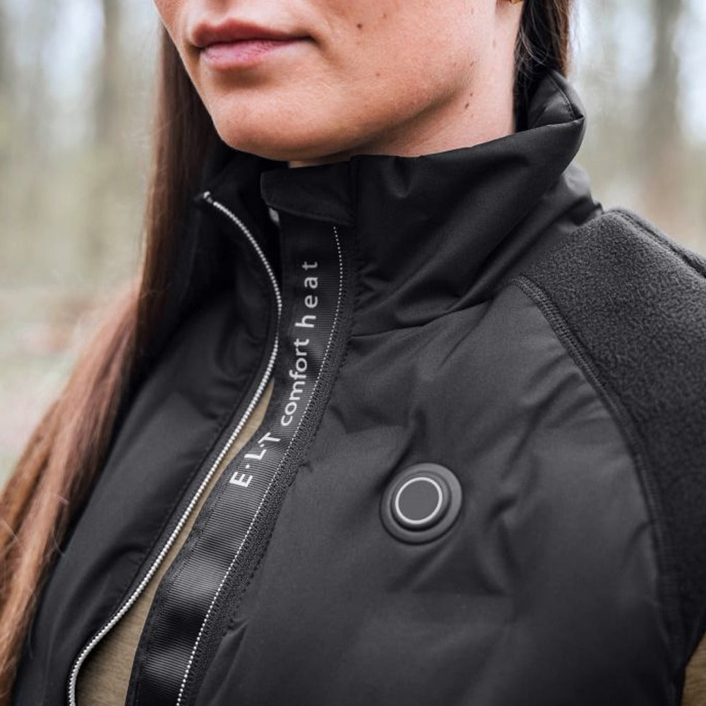 Beheizbare Reitweste Comfort Heat Damen Warm Funktional - schwarz