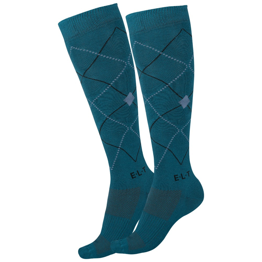 Calze Equitazione Argyle Classiche e Traspiranti
