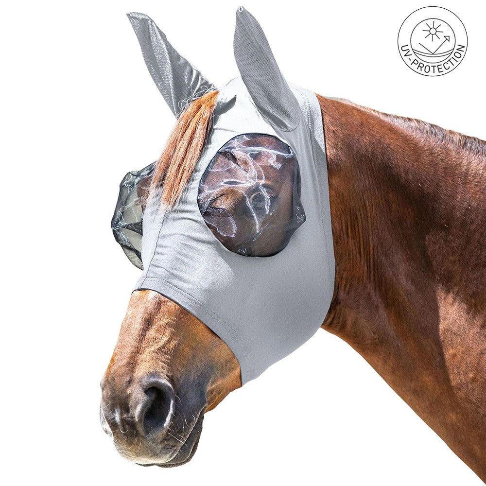 Puck Fly Mask in Stretch Polyester with Zipper