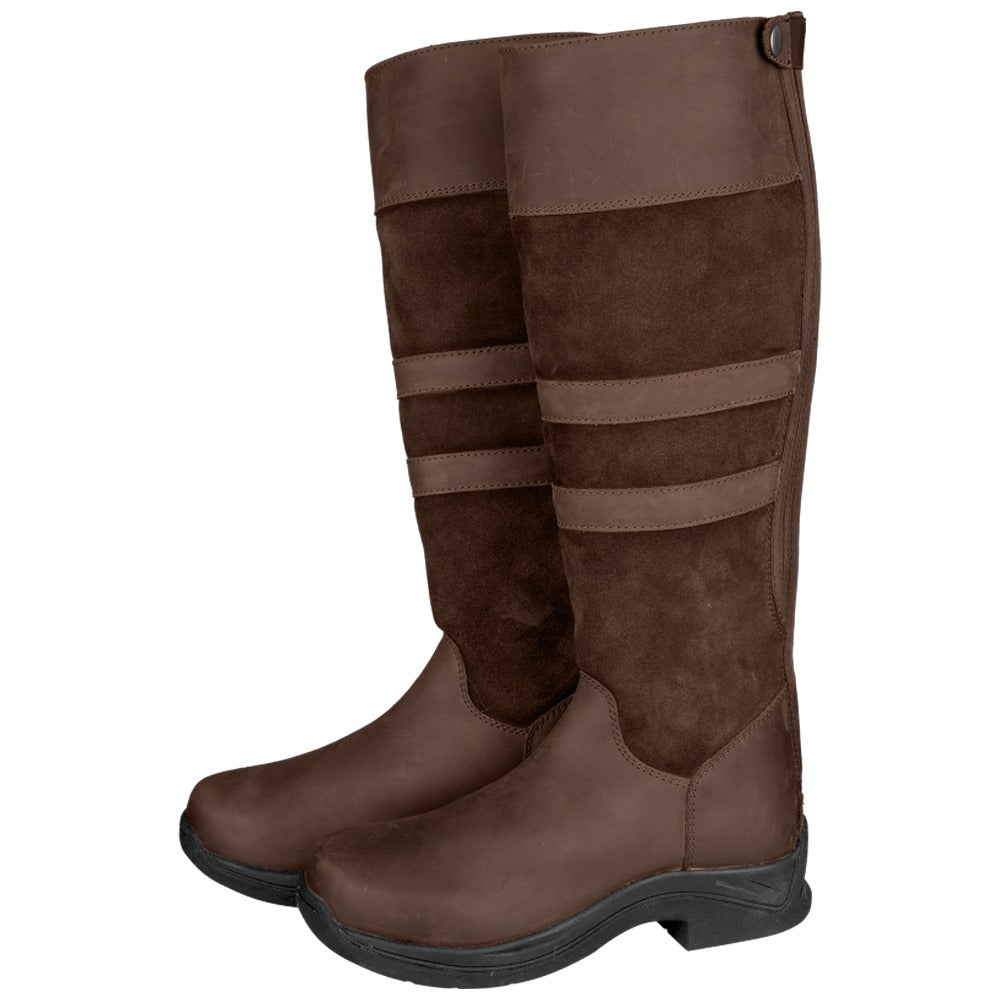 Oakland Winter Stallstiefel Braun Warmer Komfort Reitsport