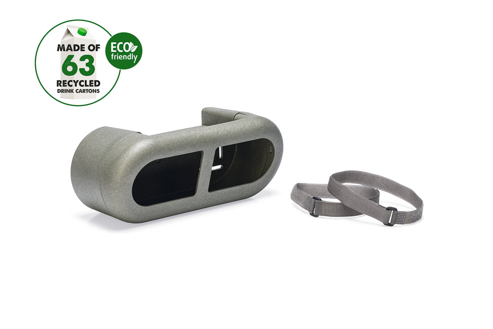 Mangiatoia per Galline con Velcro 100% Riciclato – Compatta e Resistente