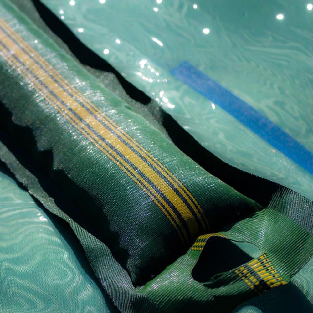 Sacchetti di sabbia verdi per insilato 27x120 cm con manico