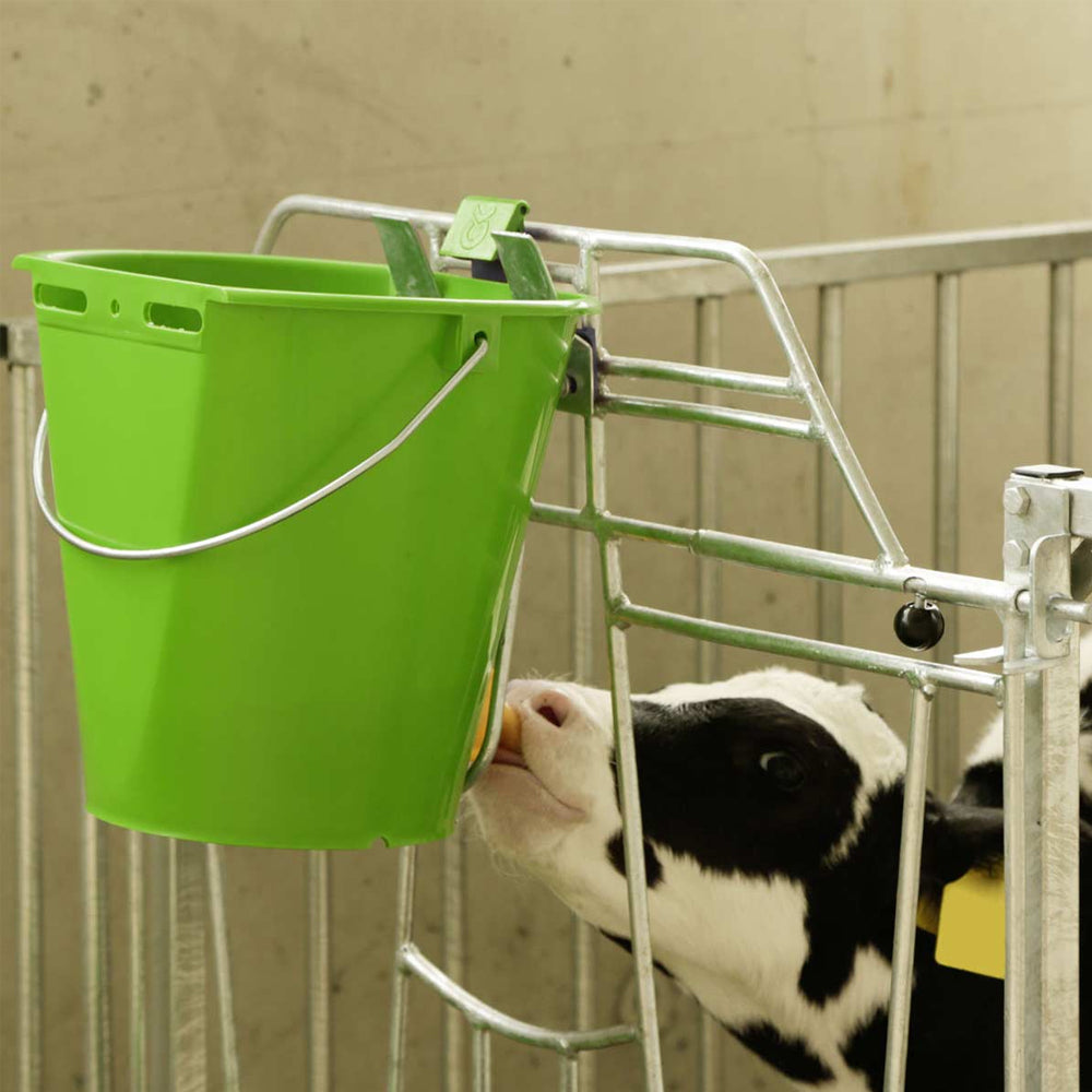 Accessori per l'allevamento dei vitelli Piastra di sospensione secchi in metallo