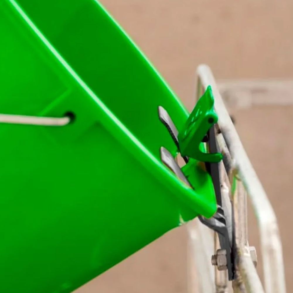 Accessori per l'allevamento dei vitelli Piastra di sospensione secchi in metallo