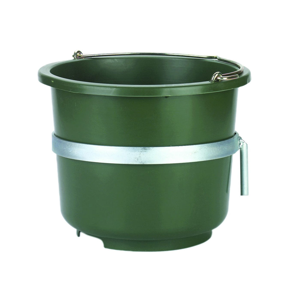 Accessori per l'allevamento dei vitelli Supporto per secchio zincato