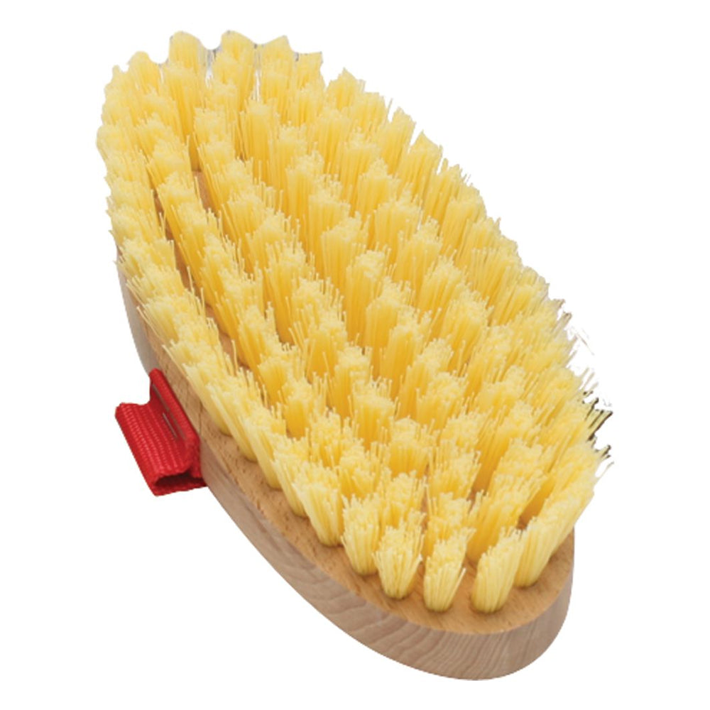 Brusca in Legno con Setole in Poliammide per Cavalli