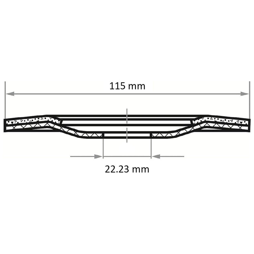 Disco abrasivo ore per tagliare e pulire gli zoccoli