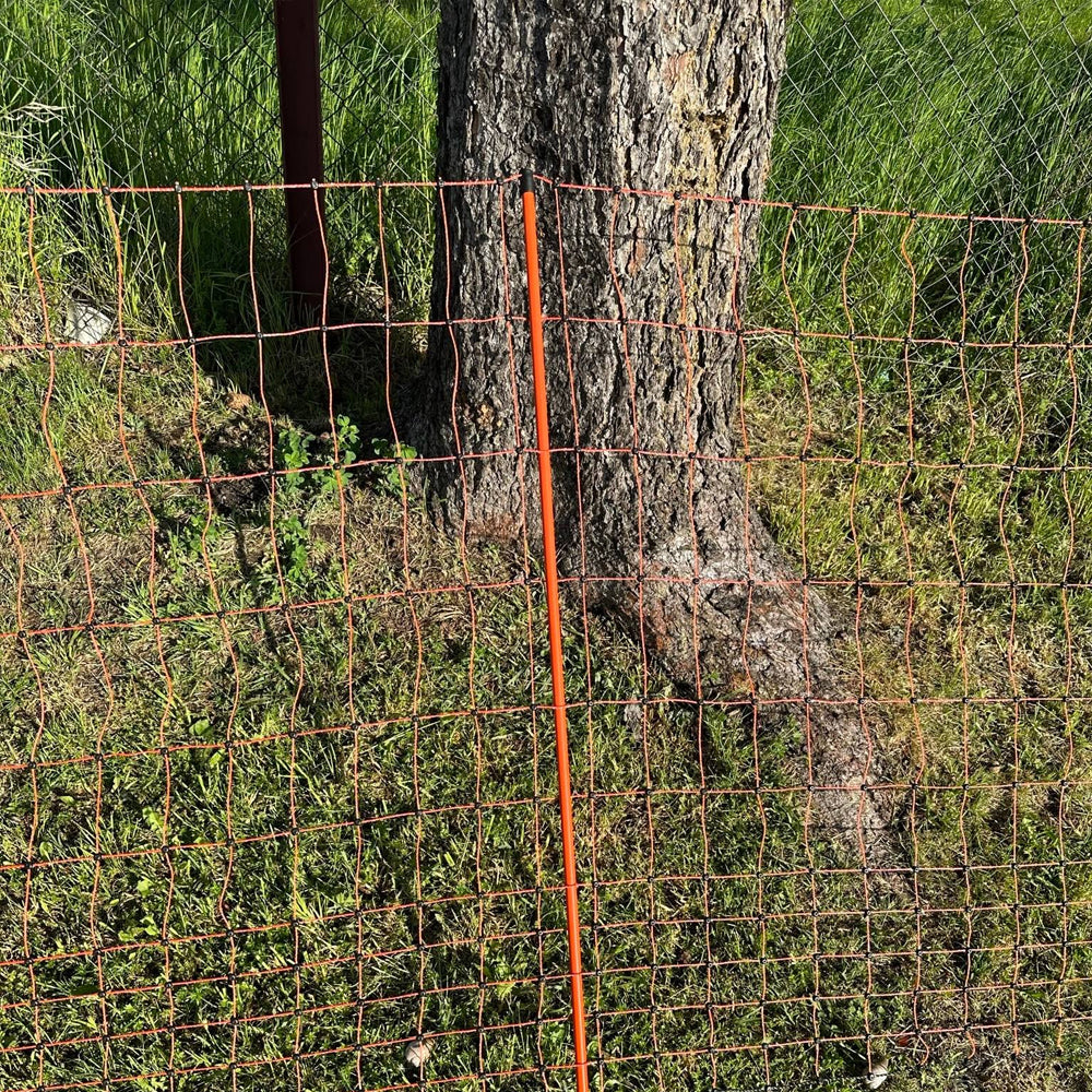 Rete ovina elettrificabile arancione OviNet per uso universale