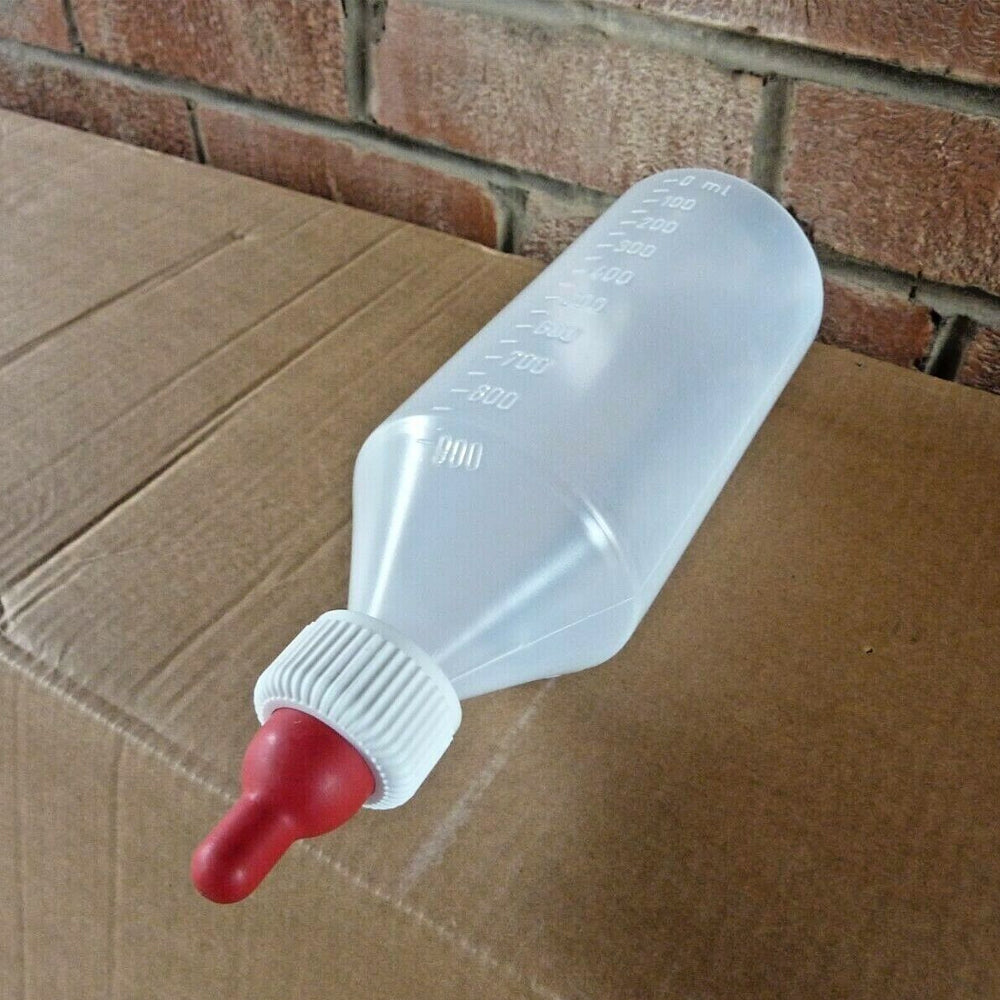 Kerbl tettarella a vite Lamb Bottle (inclusa) 1L