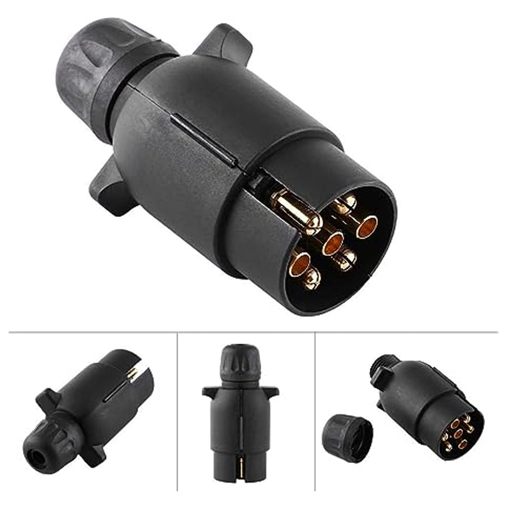 Connettore Spina a 7 Poli per Rimorchi e Caravan