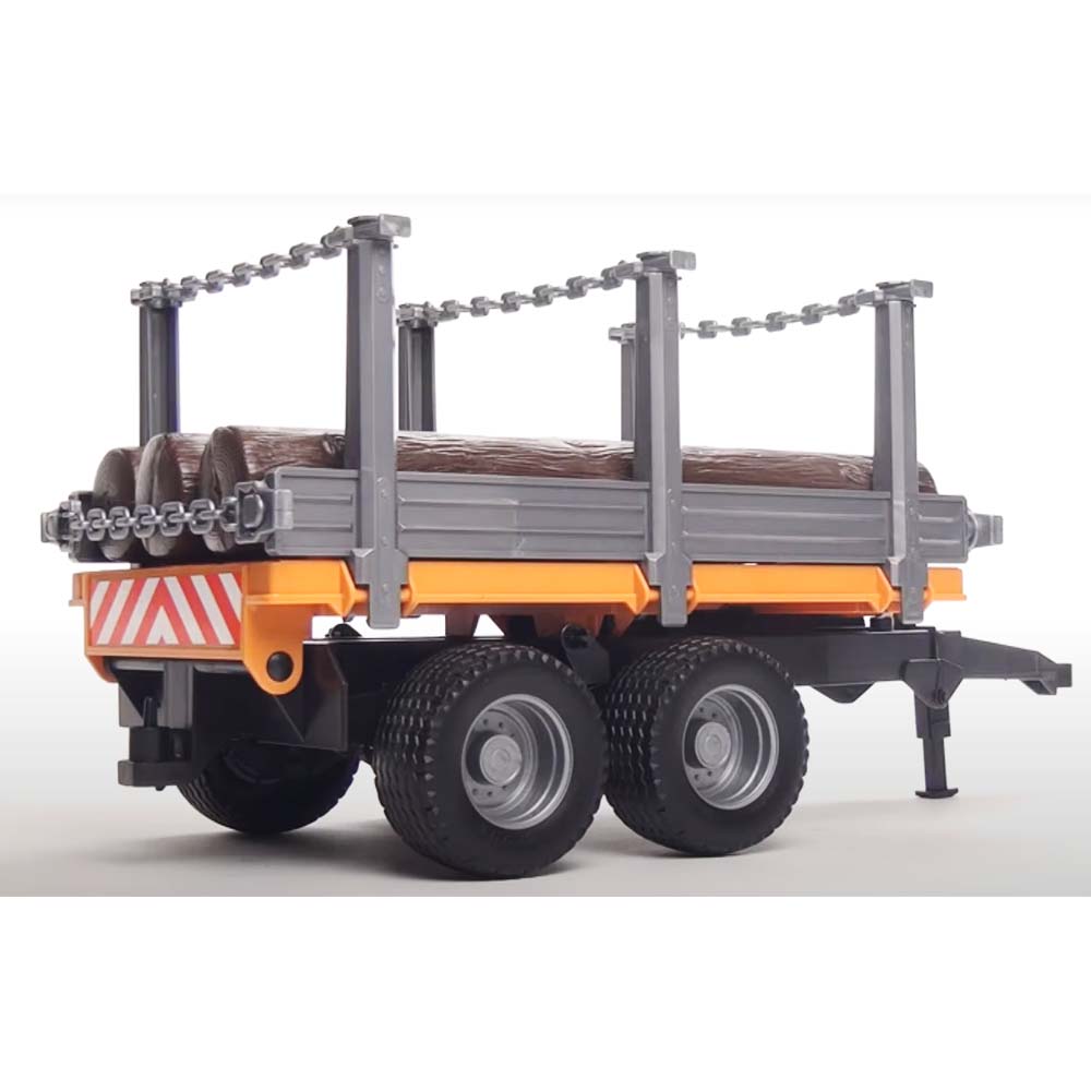 Rimorchio per trasporto legname Bruder