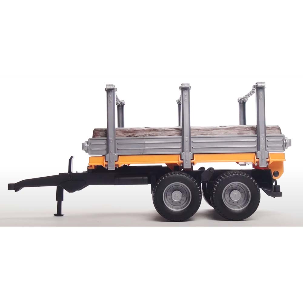 Rimorchio per trasporto legname Bruder